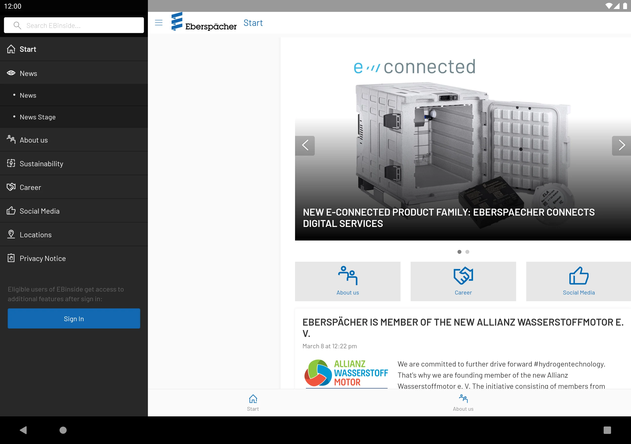 EBinside screenshot